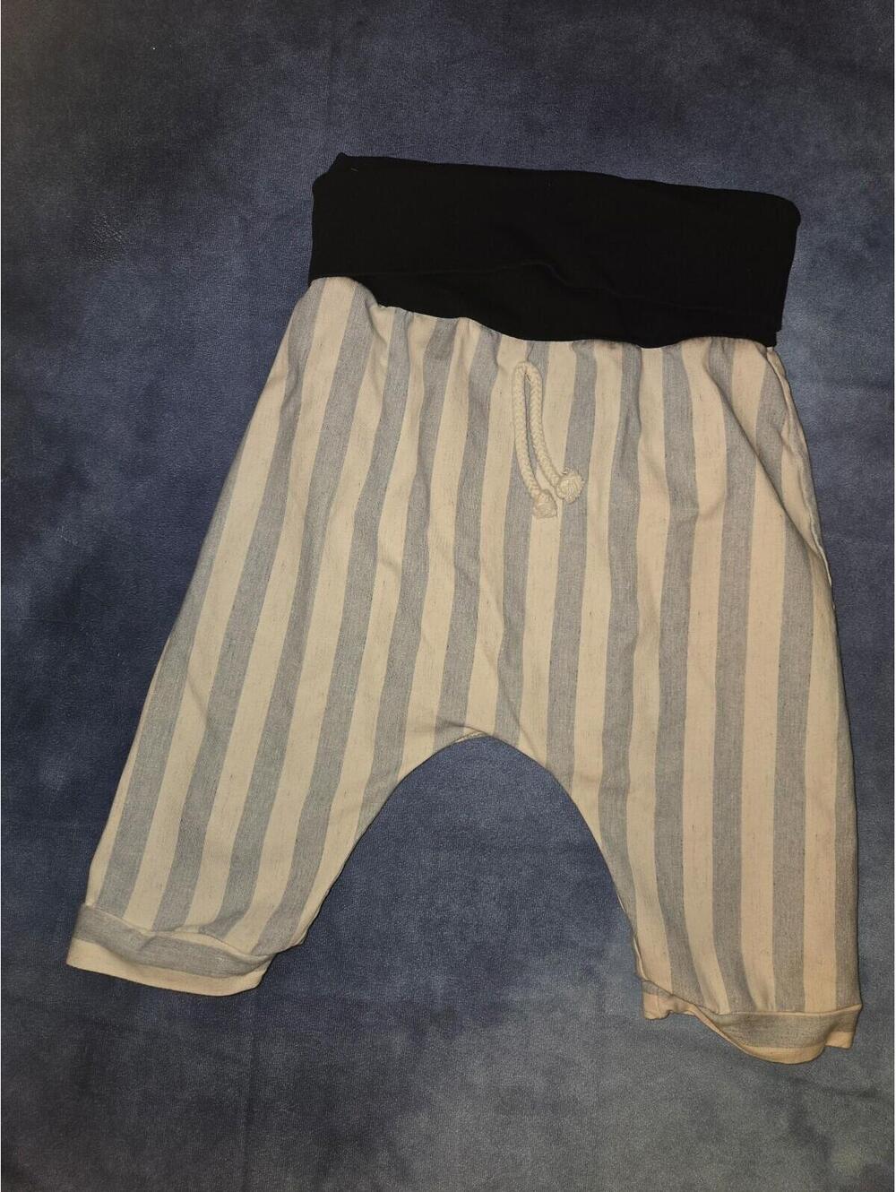 Stripped small shop botique harem shorts